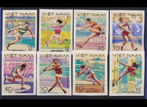 Vietnam 1978 Sportspiele Mi.-Nr. 961 U - 968 U ungestempelt (*)