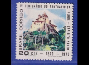 Brasilien 1970 Klosterkirche N.S. da Penha in Villa Velha Mi.-Nr. 1250 **