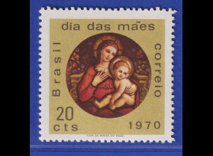 Brasilien 1970 Muttertag Maria mit dem Jesuskind Mi-Nr. 1256 **