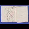 Österreich Geschäftsbrief mit Einzeiler KLAGENFURT 1833
