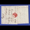 Österreich Geschäftsbrief mit Zweizeiler VILLACH von 1845