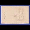 Österreich Geschäftsbrief mit Zweizeiler PRAG 1845