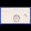 Italien Dienstbrief mit Ovalstempel COMUNE DI CASTEL PLANIO u. Rundstempel 1857?