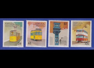 Portugal 1989 Transportmittel in Lissabon Mi.-Nr. 1787-90 **
