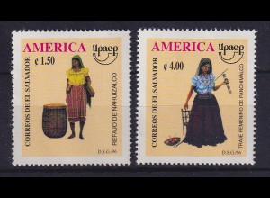 El Salvador 1996 Amerika: Trachten Mi.-Nr. 2036-2037 postfrisch **