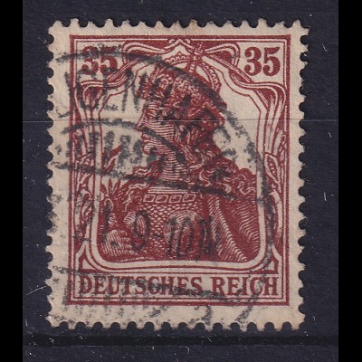 Dt. Reich Inflation Germania Mi.-Nr. 103 b gestempelt gepr. INFLA