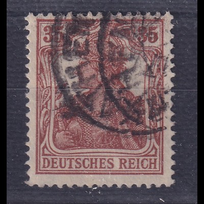 Dt. Reich Inflation Germania Mi.-Nr. 103 c gestempelt gepr. INFLA