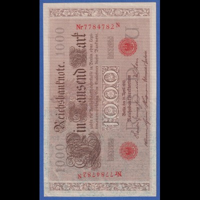Banknote Deutsches Reich 1000 Mark 1910