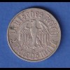Deutsches Reich Silbermünze Martin Luther 2 Reichsmark 1933 J