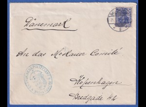 Dt. Reich 1918? Brief aus Bad Nauheim an das "Moskauer Comité" in Kopenhagen 