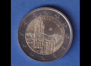 Litauen 2017 2-Euro-Sondermünze Vilnius bankfr. unzirk. 