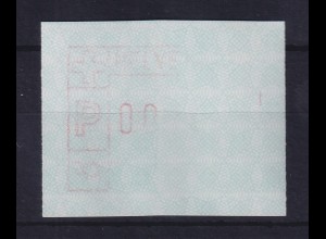Schweiz FRAMA-ATM Mi-Nr. 3.3b Teildruck mit großem Druckausfall rechts **