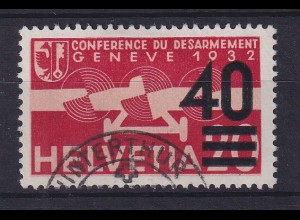 Schweiz 1937 Flugpostmarke Mi.-Nr. 310 gestempelt WINTERTHUR