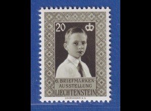 Liechtenstein 1956 Briefmarkenausstellung Mi.-Nr. 352 **