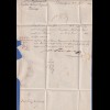 markenloser Brief mit Stempel Danzig 5.7.64 gelaufen nach Carthaus
