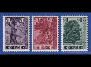 Liechtenstein 1959 Bäume und Sträucher Mi.-Nr. 377-79 kpl. Satz ** 