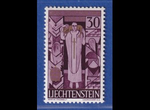 Liechtenstein 1959 Tod von Papst Pius XII. Mi.-Nr. 380 **