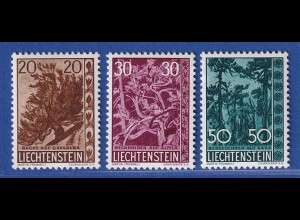 Liechtenstein 1960 Bäume und Sträucher Mi.-Nr. 399-401 kpl. Satz ** 