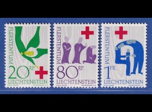 Liechtenstein 1963 Rotes Kreuz Mi.-Nr. 428-30 kpl. Satz ** 