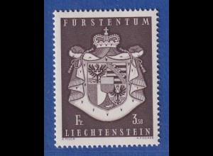 Liechtenstein 1969 Freimarke Staatswappen Mi.-Nr. 506 **