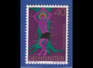 Liechtenstein 1971 Freimarke Kirchenpatrone Mi.-Nr.543 **