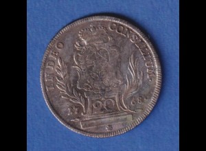 Bayern Silbermünze 20 Kreuzer Maximilian III. Joseph 1768