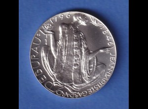 Tschechien 1996 Silbermünze 200 Kronen 200. Geburtstag J.-G. Deburau stg