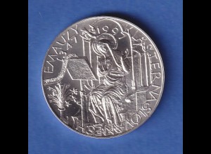 Tschechien 1997 Silbermünze 200 Kronen 650 Jahre Emmauskloster stg